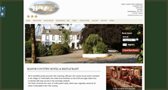 Desktop Screenshot of manorhotels.co.uk